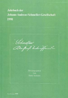 Schmellers Nachlass betreffend - Jahrbuch der Johann-Andreas-Schmeller-Gesellschaft 1990